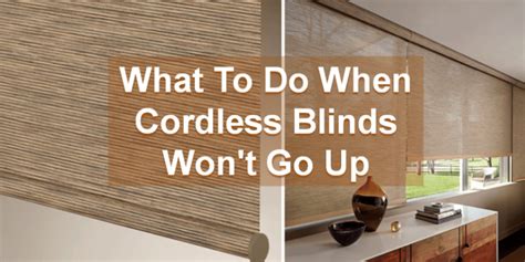 How To Fix Cordless Blinds How to Fix Shades That Will Not Fully Lift - YouTube